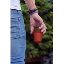 Kubek 150 ml CZERWONY METALIC