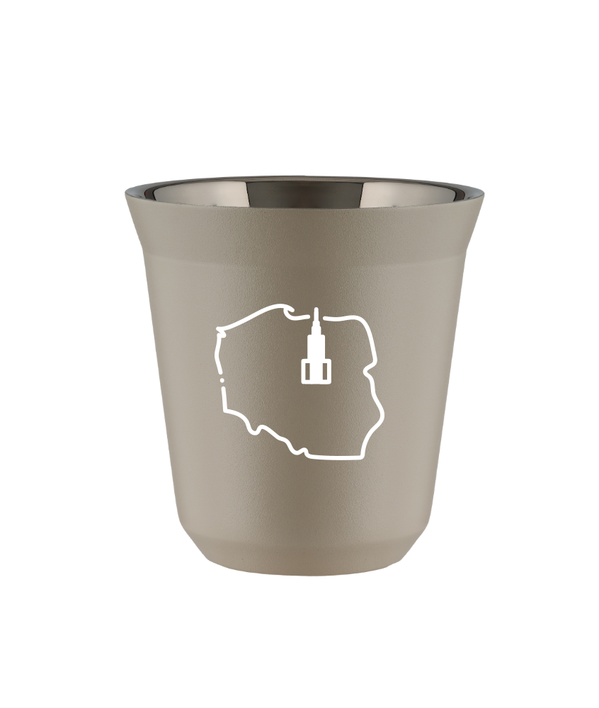 Kubek natural beige 80 ml, POLSKA (bialy) kubek termiczny na kawe | 65,00 zł Kubek natural beige 80 ml, POLSKA (bialy) kubek termiczny na kawe | 65,00 zł
