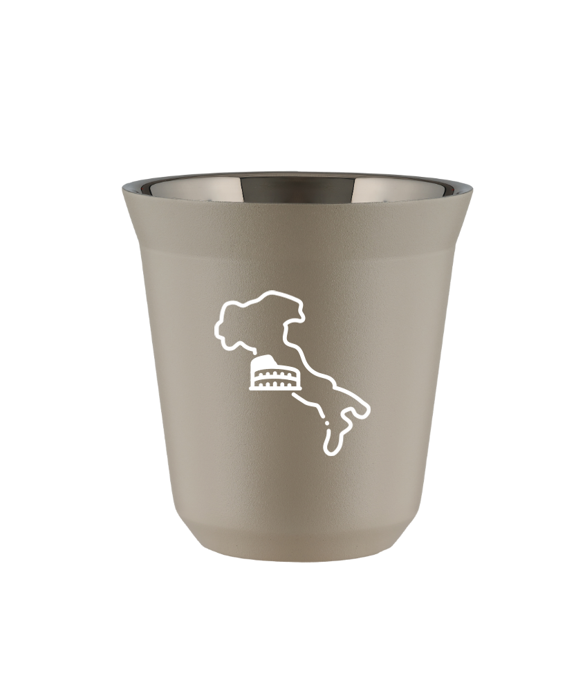 Kubek 80 ml BEŻOWY "Włochy (biały)"