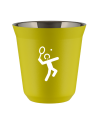 Kubek canary yellow 80 ml, TENIS 2 (bialy) kubek termiczny na kawe | 65,00 zł