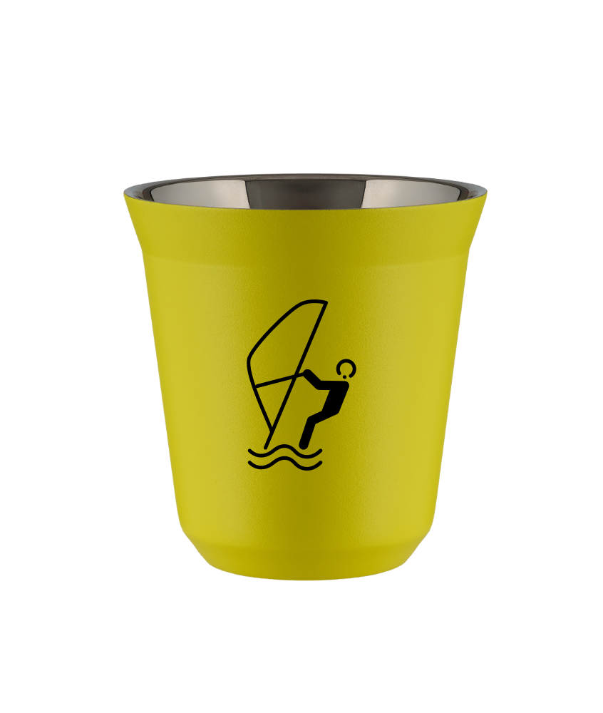Kubek 80 ml ŻÓŁTY "Sporty wodne"