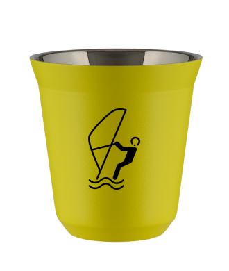 Kubek canary yellow 80 ml, SPORTY WODNE (czarny)