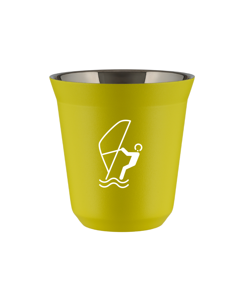 Kubek canary yellow 80 ml, SPORTY WODNE (bialy) kubek termiczny na kawe | 65,00 zł Kubek canary yellow 80 ml, SPORTY WODNE (bialy) kubek termiczny na kawe | 65,00 zł