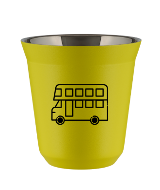 Kubek canary yellow 80 ml, AUTOBUS