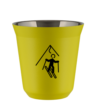 Kubek canary yellow 80 ml, NARCIARSTWO (czarny)