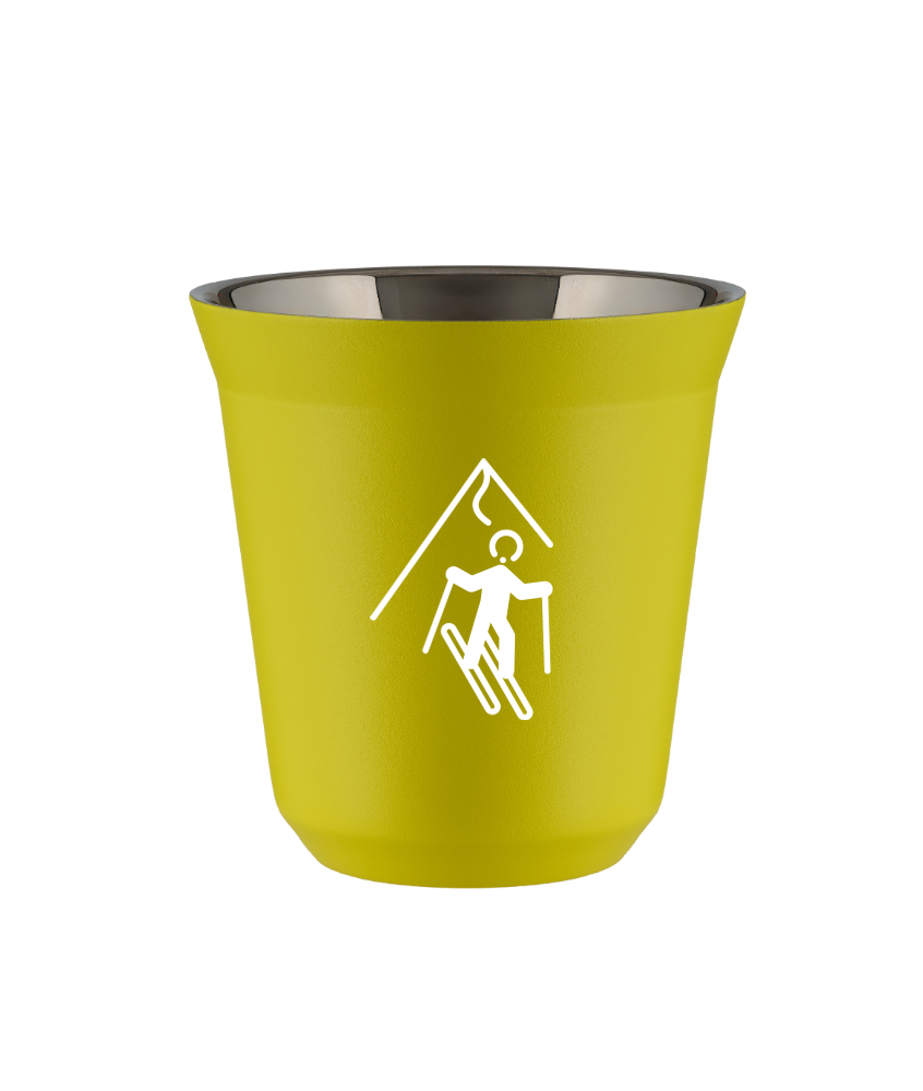 Kubek canary yellow 80 ml, NARCIARSTWO (bialy) kubek termiczny na kawe | 65,00 zł Kubek canary yellow 80 ml, NARCIARSTWO (bialy) kubek termiczny na kawe | 65,00 zł
