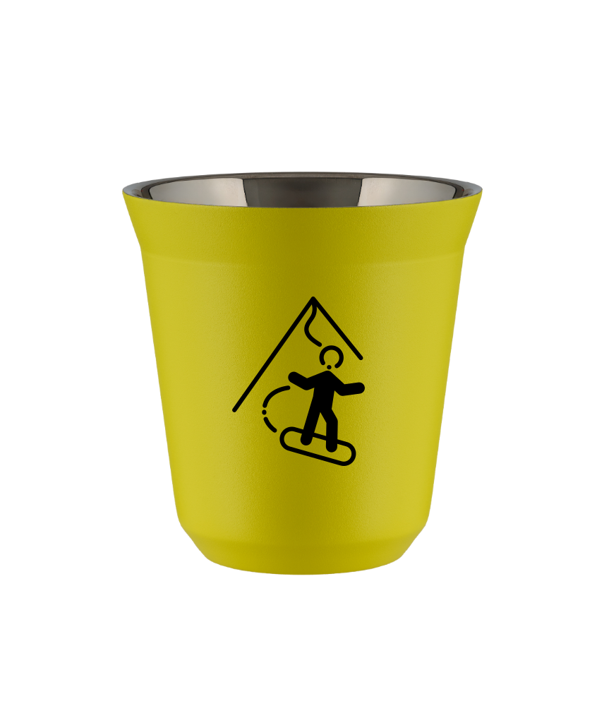 Kubek canary yellow 80 ml, SNOWBOARD kubek termiczny na kawe | 65,00 zł Kubek canary yellow 80 ml, SNOWBOARD kubek termiczny na kawe | 65,00 zł