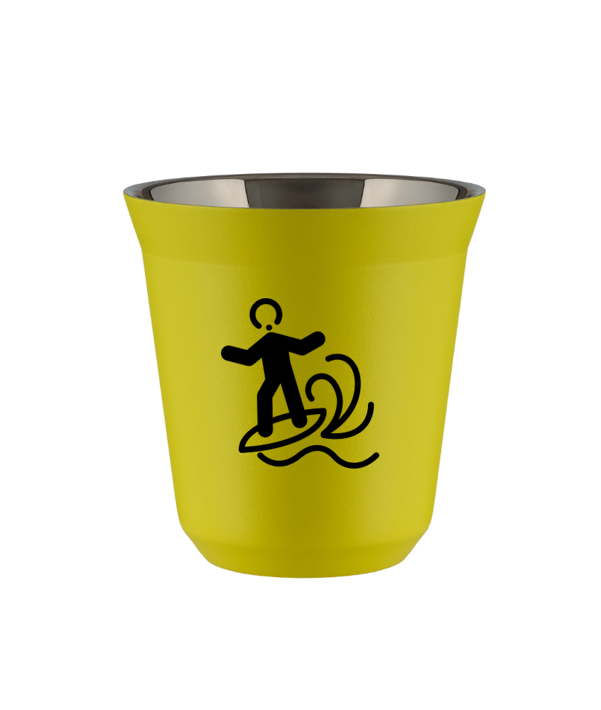 Kubek canary yellow 80 ml, WINDSURFING kubek termiczny na kawe | 65,00 zł Kubek canary yellow 80 ml, WINDSURFING kubek termiczny na kawe | 65,00 zł