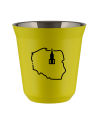Kubek canary yellow 80 ml, POLSKA (czarny) kubek termiczny na kawe | 65,00 zł