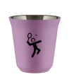 Kubek liliowy 80 ml, TENIS 2 (czarny) kubek termiczny na kawe | 65,00 zł