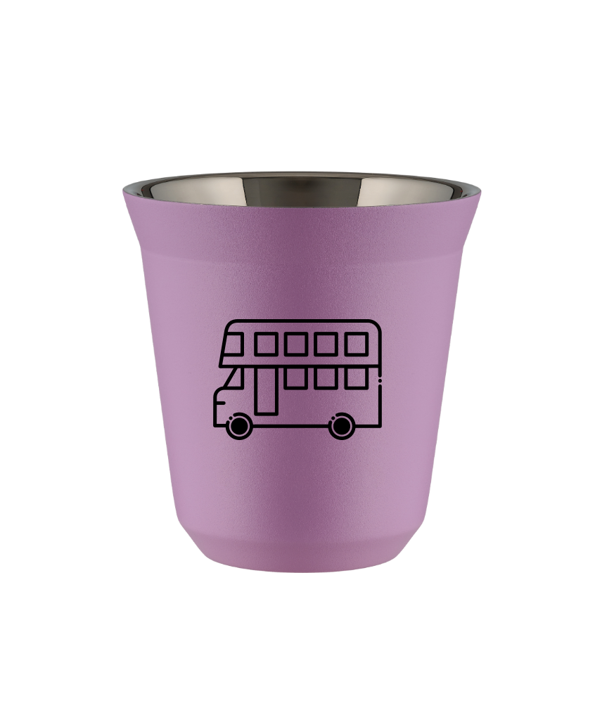 Kubek 80 ml LILIOWY "Autobus"