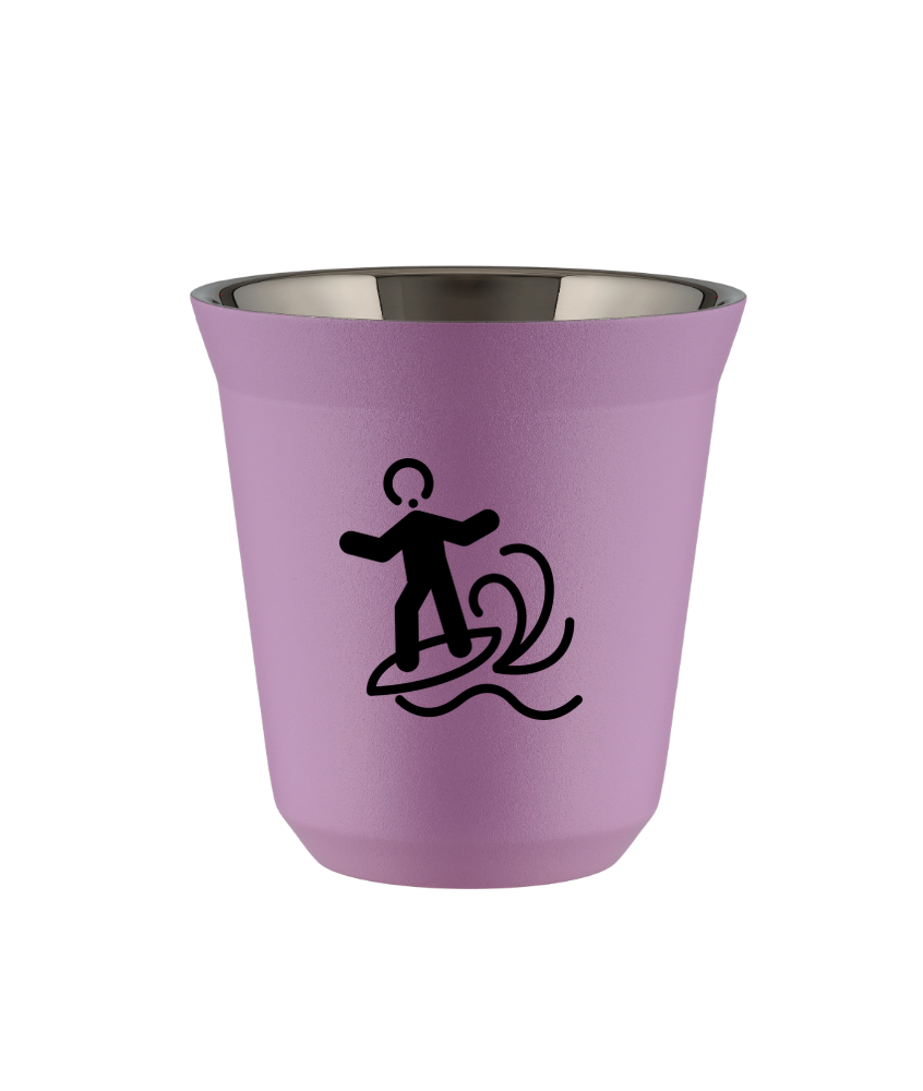 Kubek 80 ml LILIOWY "Windsurfing"