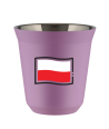 Kubek liliowy 80 ml, FLAGA POLSKI kubek termiczny na kawe | 65,00 zł