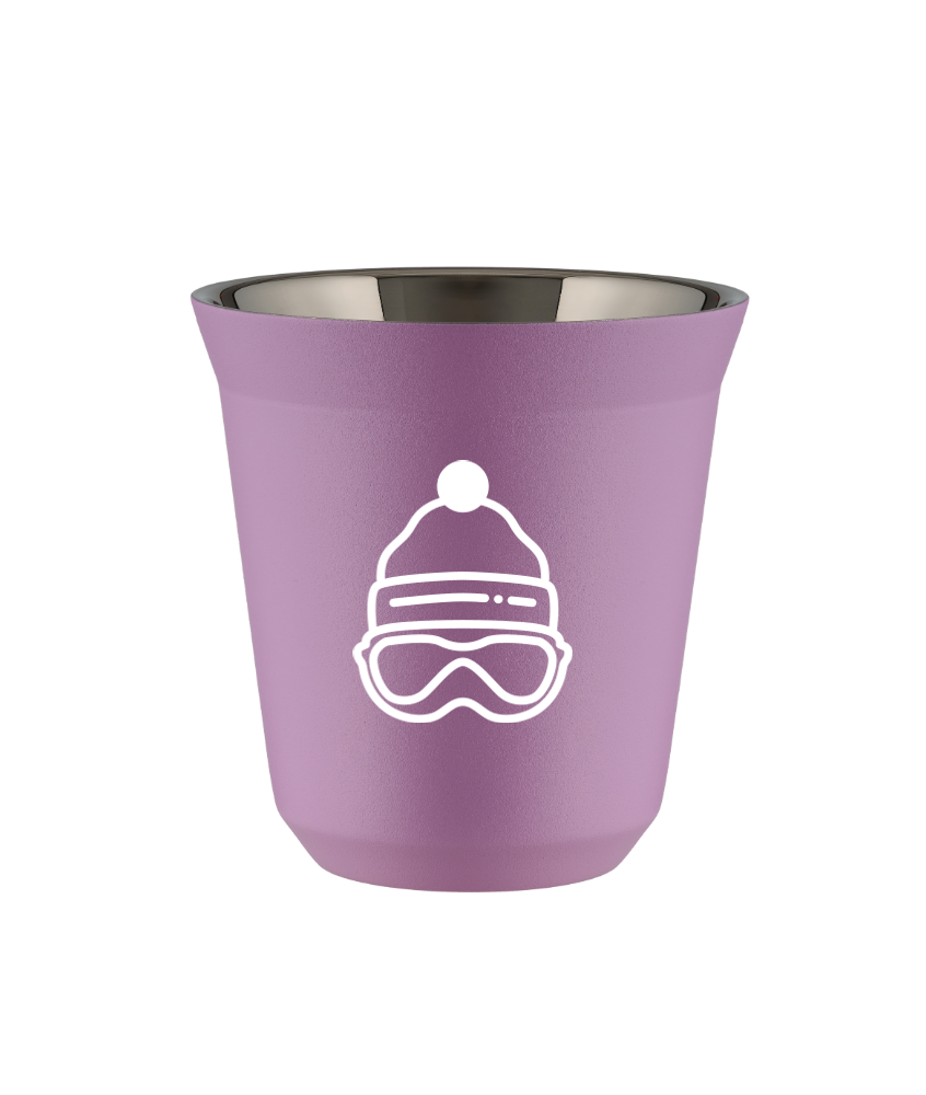 Kubek 80 ml LILIOWY "Czapka (biały)"