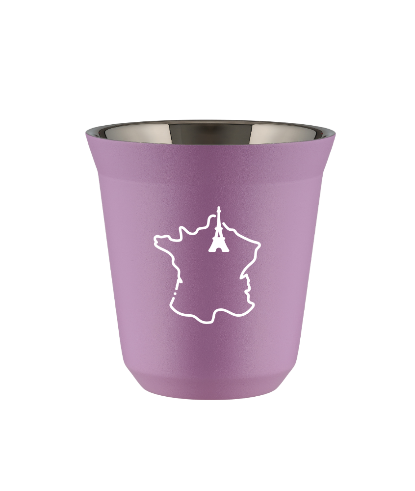 Kubek 80 ml LILIOWY "Francja (biały)"