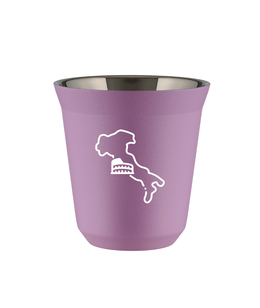 Kubek 80 ml LILIOWY "Włochy (biały)"