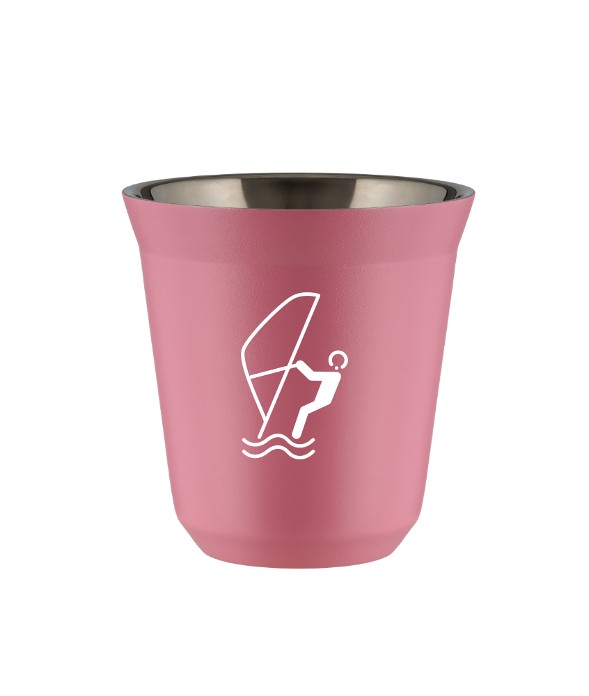 Kubek hot pink 80 ml, SPORTY WODNE (bialy) kubek termiczny na kawe | 65,00 zł Kubek hot pink 80 ml, SPORTY WODNE (bialy) kubek termiczny na kawe | 65,00 zł