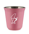 Kubek hot pink 80 ml, SPORTY WODNE (bialy) kubek termiczny na kawe | 65,00 zł