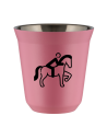 Kubek hot pink 80 ml, JEZDZIECTWO 2 (czarny) kubek termiczny na kawe | 65,00 zł
