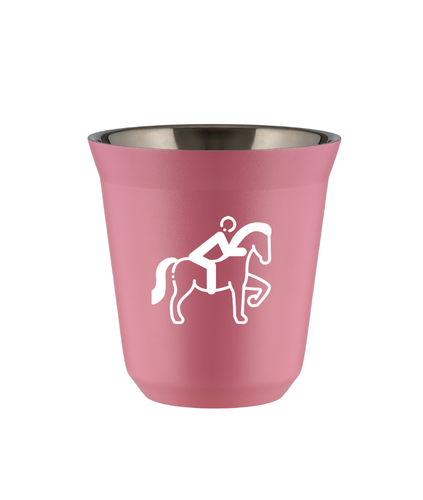 Kubek hot pink 80 ml, JEZDZIECTWO 2 (bialy) kubek termiczny na kawe | 65,00 zł Kubek hot pink 80 ml, JEZDZIECTWO 2 (bialy) kubek termiczny na kawe | 65,00 zł