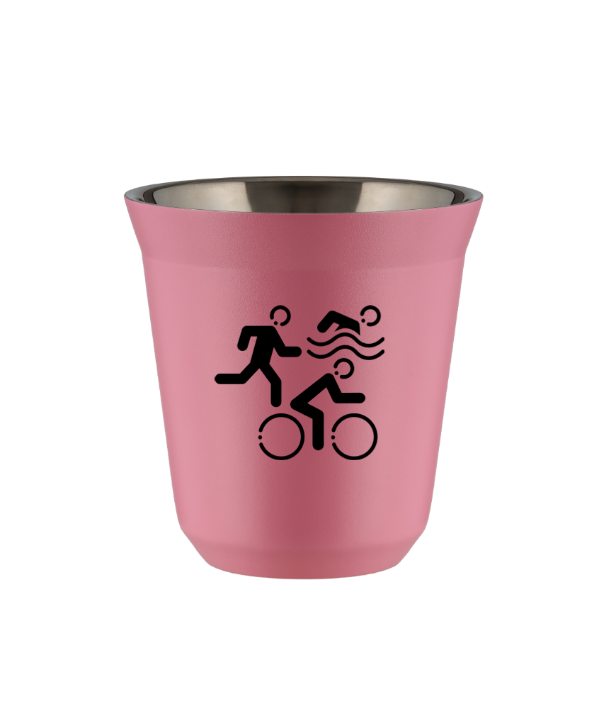 Kubek hot pink 80 ml, SPORTY kubek termiczny na kawe | 65,00 zł Kubek hot pink 80 ml, SPORTY kubek termiczny na kawe | 65,00 zł