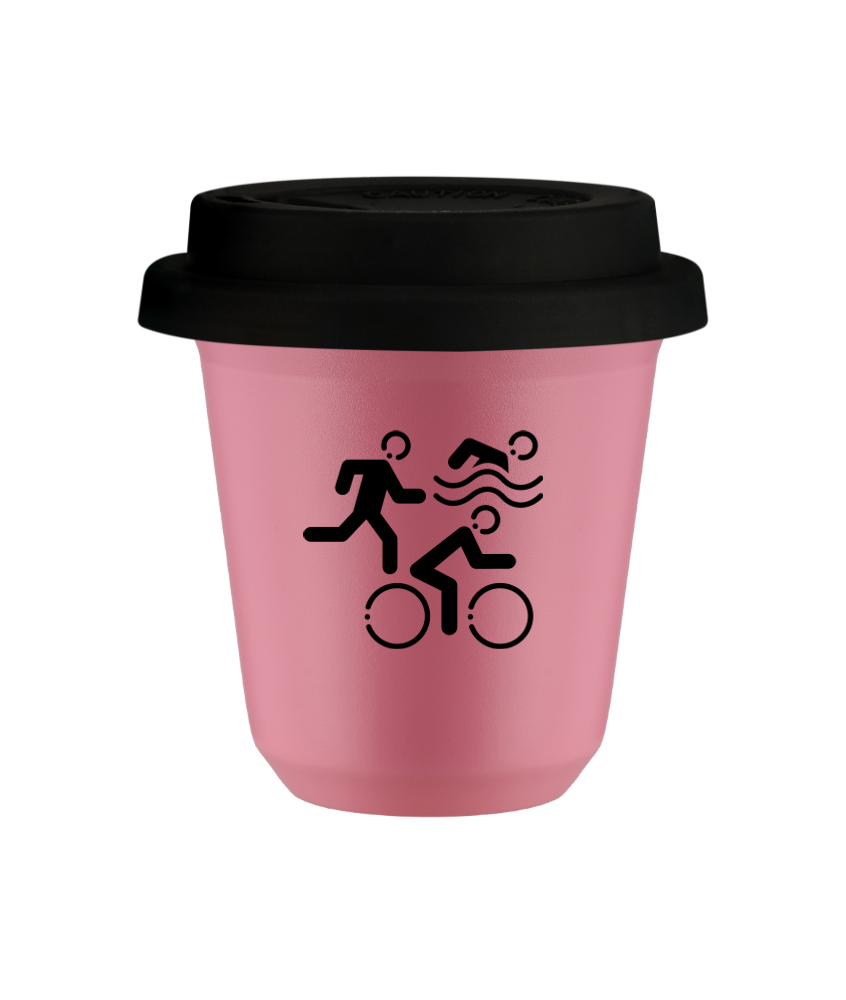 Kubek hot pink 80 ml, SPORTY z pokrywka czarna kubek termiczny na kawe | 70,00 zł Kubek hot pink 80 ml, SPORTY z pokrywka czarna kubek termiczny na kawe | 70,00 zł
