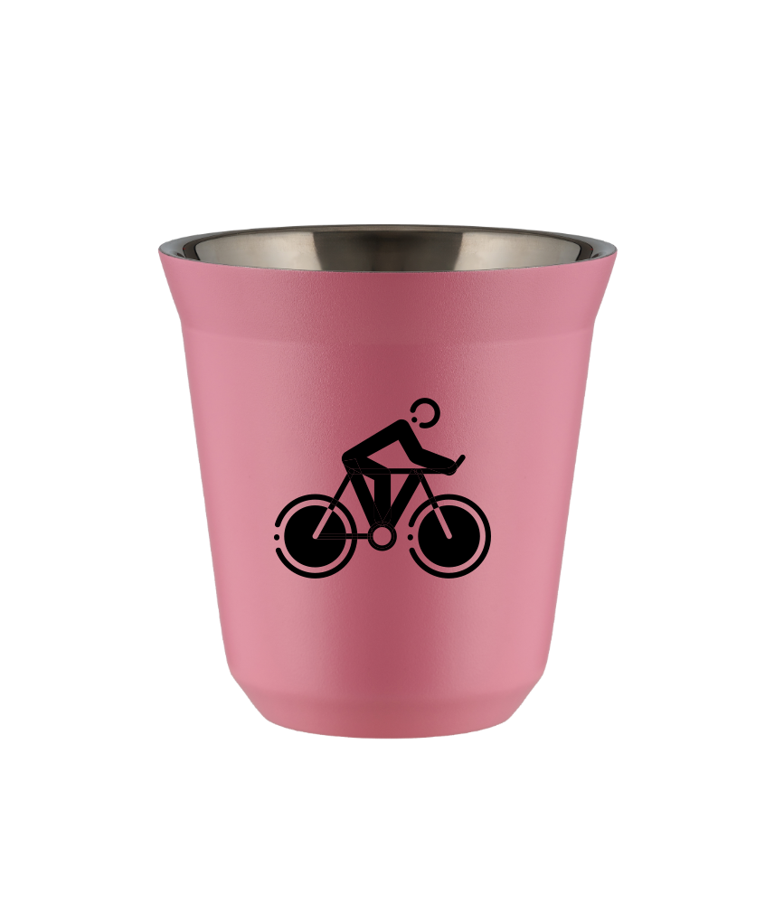 Kubek hot pink 80 ml, KOLARSTWO 2 (czarny) kubek termiczny na kawe | 65,00 zł Kubek hot pink 80 ml, KOLARSTWO 2 (czarny) kubek termiczny na kawe | 65,00 zł