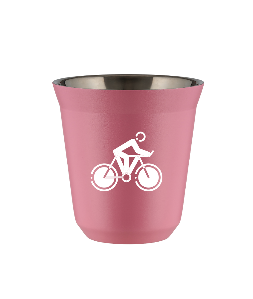 Kubek hot pink 80 ml, KOLARSTWO 2 (bialy) kubek termiczny na kawe | 65,00 zł Kubek hot pink 80 ml, KOLARSTWO 2 (bialy) kubek termiczny na kawe | 65,00 zł