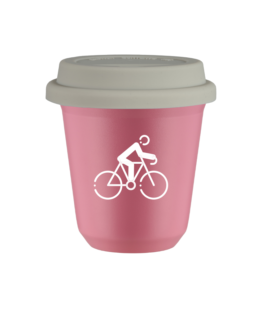 Kubek hot pink 80 ml, KOLARSTWO 3 (bialy) z pokrywka biala kubek termiczny na kawe | 70,00 zł Kubek hot pink 80 ml, KOLARSTWO 3 (bialy) z pokrywka biala kubek termiczny na kawe | 70,00 zł