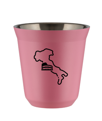 Kubek hot pink 80 ml, WLOCHY