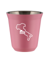 Kubek hot pink 80 ml, WLOCHY (bialy) kubek termiczny na kawe | 65,00 zł