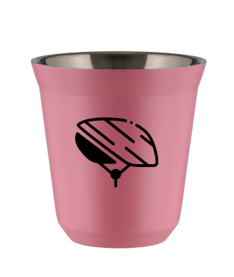 Kubek hot pink 80 ml, KASK