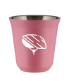 Kubek hot pink 80 ml, KASK (bialy) kubek termiczny na kawe | 65,00 zł