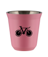 Kubek hot pink 80 ml, ROWER 1 (czarny) kubek termiczny na kawe | 65,00 zł