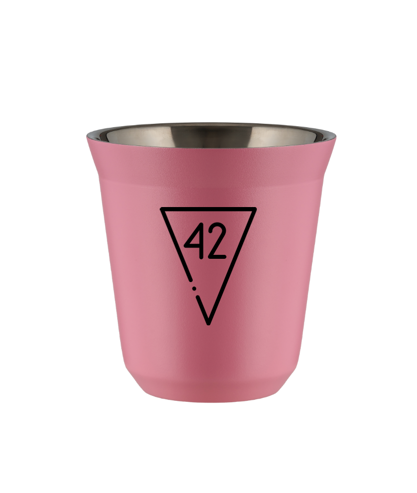 Kubek hot pink 80 ml, 42 kubek termiczny na kawe | 65,00 zł Kubek hot pink 80 ml, 42 kubek termiczny na kawe | 65,00 zł