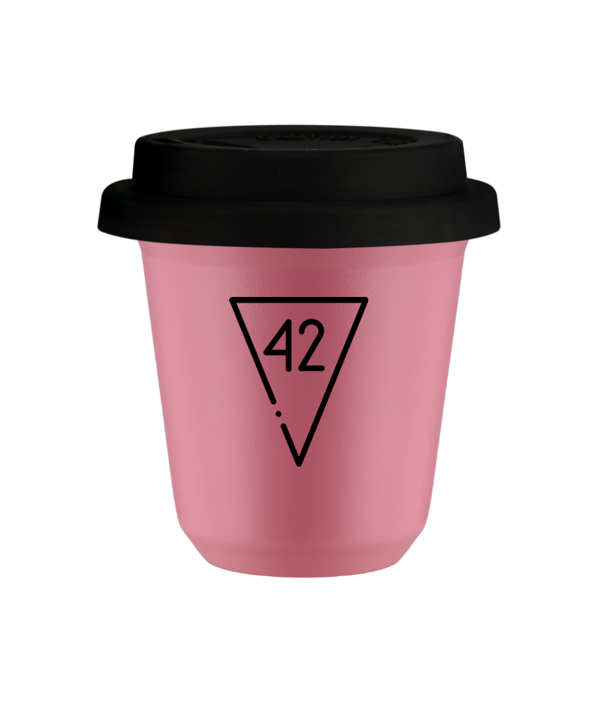 Kubek hot pink 80 ml, 42 (czarny) z pokrywka czarna kubek termiczny na kawe | 70,00 zł Kubek hot pink 80 ml, 42 (czarny) z pokrywka czarna kubek termiczny na kawe | 70,00 zł