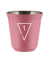 Kubek hot pink 80 ml, 1 (bialy) kubek termiczny na kawe | 65,00 zł