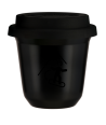 Kubek czarny 150 ml, SNOWBOARD z pokrywka czarna kubek termiczny na kawe | 85,00 zł