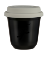 Kubek czarny 150 ml, NURKOWANIE z pokrywka biala kubek termiczny na kawe | 85,00 zł