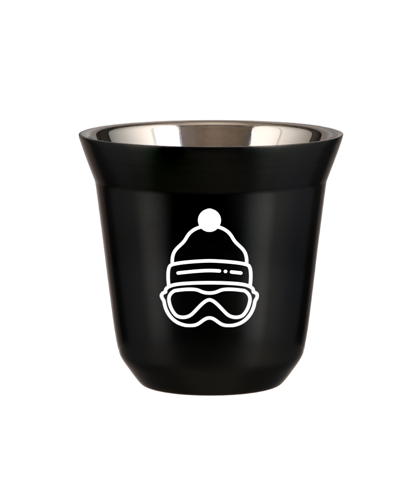 Kubek czarny 150 ml, CZAPKA (bialy) kubek termiczny na kawe | 85,00 zł Kubek czarny 150 ml, CZAPKA (bialy) kubek termiczny na kawe | 85,00 zł