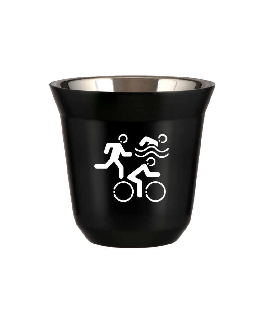 Kubek czarny 150 ml, SPORTY (bialy) kubek termiczny na kawe | 85,00 zł Kubek czarny 150 ml, SPORTY (bialy) kubek termiczny na kawe | 85,00 zł