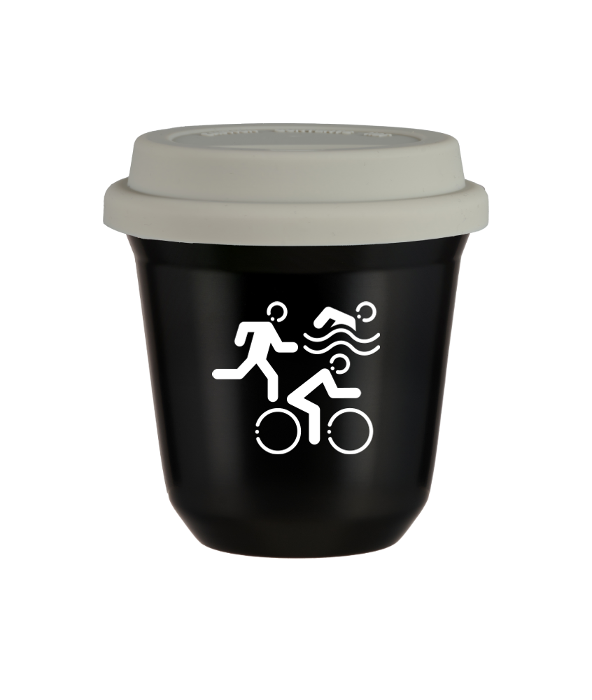 Kubek czarny 150 ml, SPORTY (bialy) z pokrywka biala kubek termiczny na kawe | 85,00 zł Kubek czarny 150 ml, SPORTY (bialy) z pokrywka biala kubek termiczny na kawe | 85,00 zł
