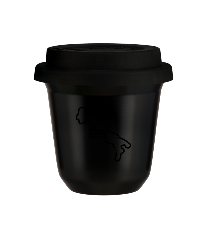 Kubek czarny 150 ml, WLOCHY (czarny) z pokrywka czarna kubek termiczny na kawe | 85,00 zł Kubek czarny 150 ml, WLOCHY (czarny) z pokrywka czarna kubek termiczny na kawe | 85,00 zł