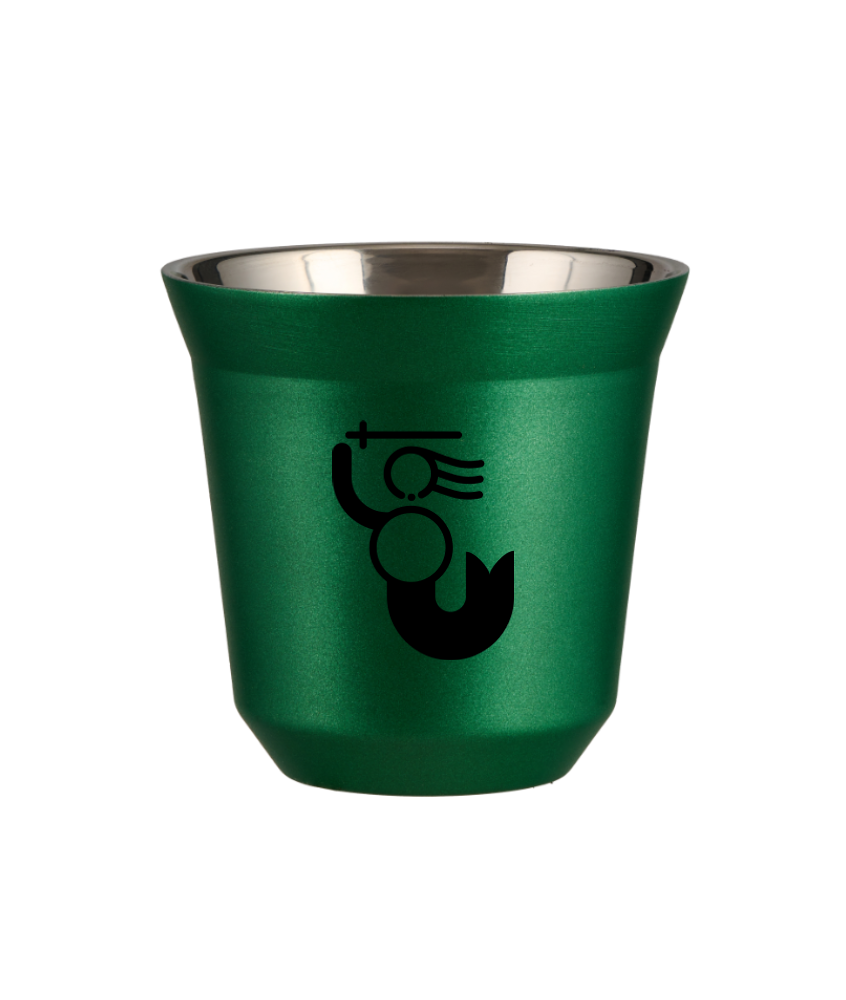 Kubek zielony 150 ml, WARSZAWSKA SYRENKA kubek termiczny na kawe | 85,00 zł