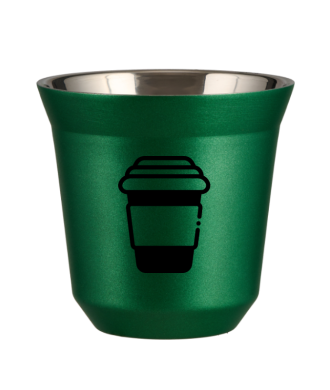 Kubek 150 ml ZIELONY METALIC "Kubek (czarny)" Kubek 150 ml ZIELONY METALIC "Kubek (czarny)"