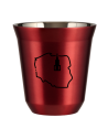 Kubek czerwony 150 ml, POLSKA (czarny) kubek termiczny na kawe | 85,00 zł