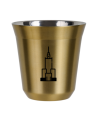 Kubek zloty 150 ml, PALAC KULTURY I NAUKI (czarny) kubek termiczny na kawe | 65,00 zł