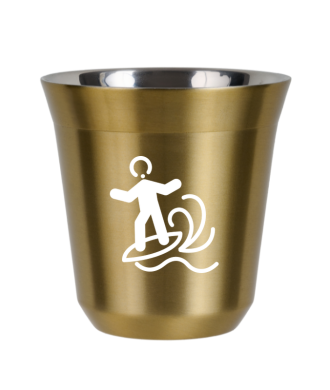 Kubek zloty 150 ml, WINDSURFING (bialy)