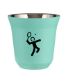 Kubek turkusowy 150 ml, TENIS 2 kubek termiczny na kawe | 65,00 zł
