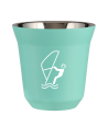 Kubek turkusowy 150 ml, SPORTY WODNE (bialy) kubek termiczny na kawe | 65,00 zł